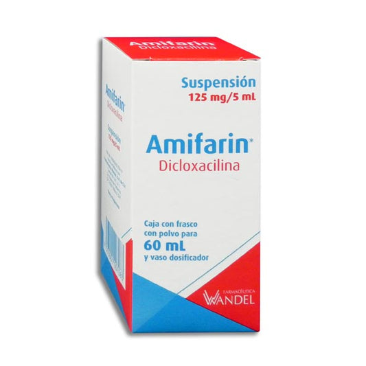 AMIFARIN 1 SUSP 125MG/60 ML