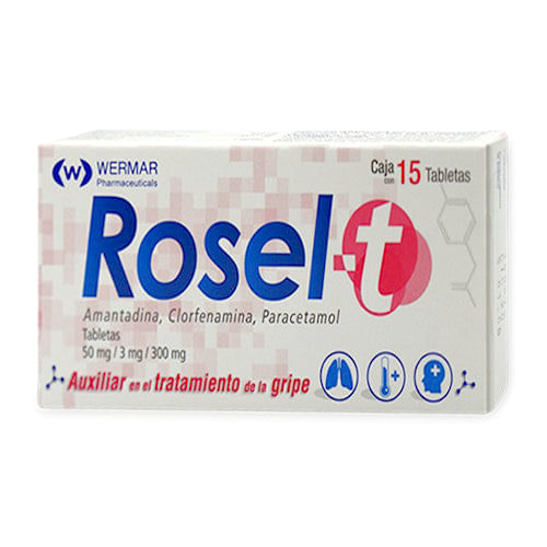 ROSEL T 15 TAB 300/50/3 MG