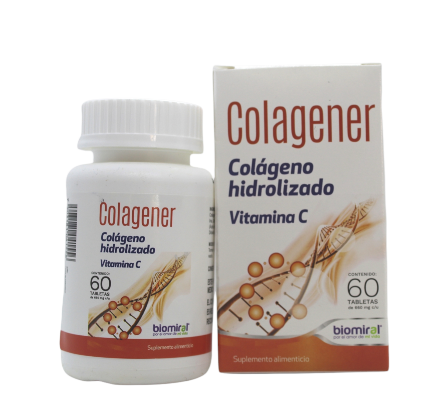 COLAGENER 60 TAB 1000/20 MG