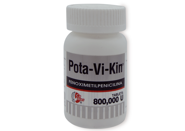 POTA-VI-KIN 800 000 U CON 40 TABLETAS