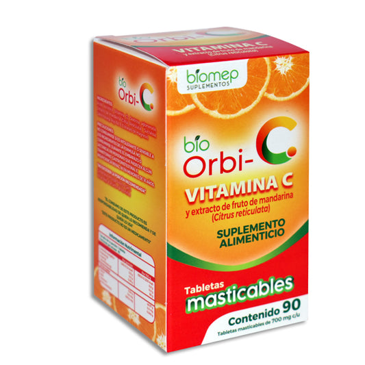 BIO ORBI C 90 TAB 700 MG