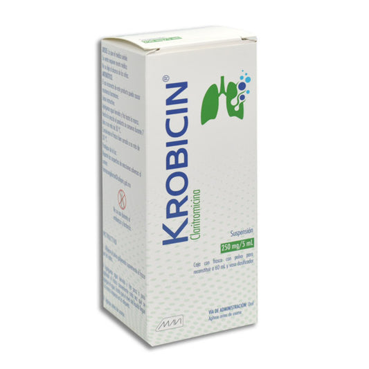 KROBICIN 1 SUSP 250MG/5/60 ML