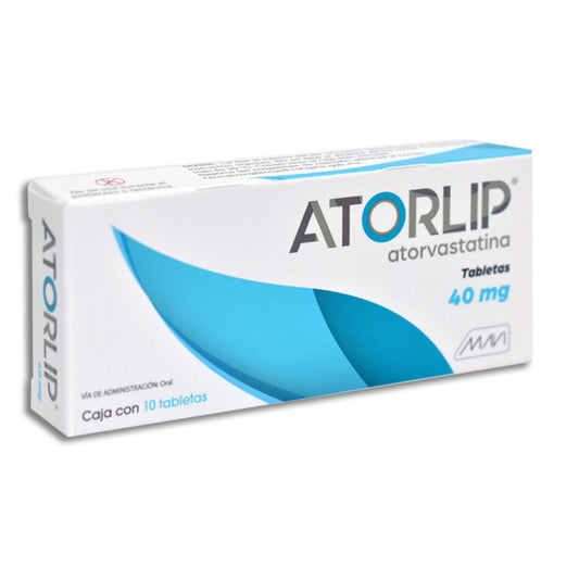 ATORLIP 10 TAB 40 MG