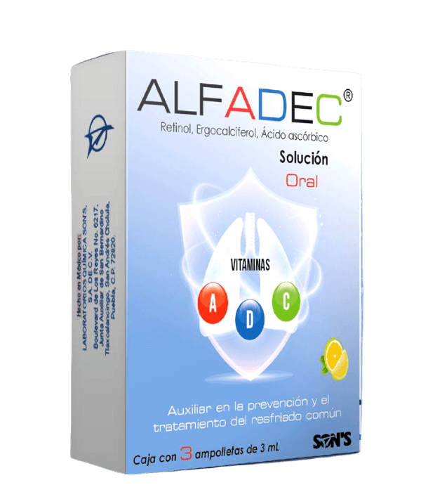 ALFADEC 1 SOL C/5 AMP 3 ML