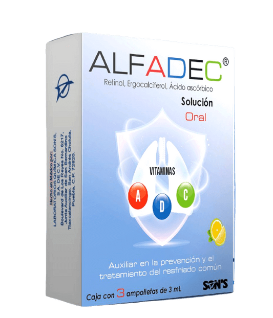 ALFADEC 1 SOL C/5 AMP 3 ML