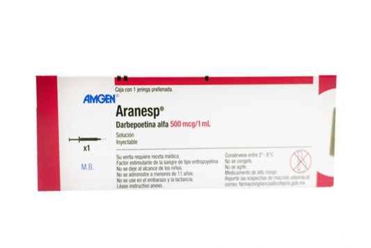 Aranesp (Darbepoetina alfa) 500mcg/1ml