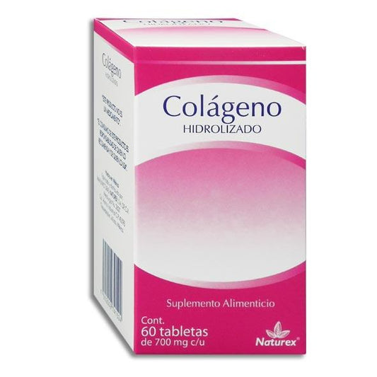 COLAGENO 60 TAB 71.42/1.42/700 MG