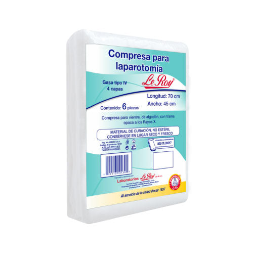 COMPRESA P/LAPAROTOMIA