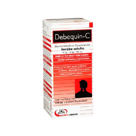 Debequin-C (Dextrometorfano-Guaifenesina) 0.3g-2.0g/100ml