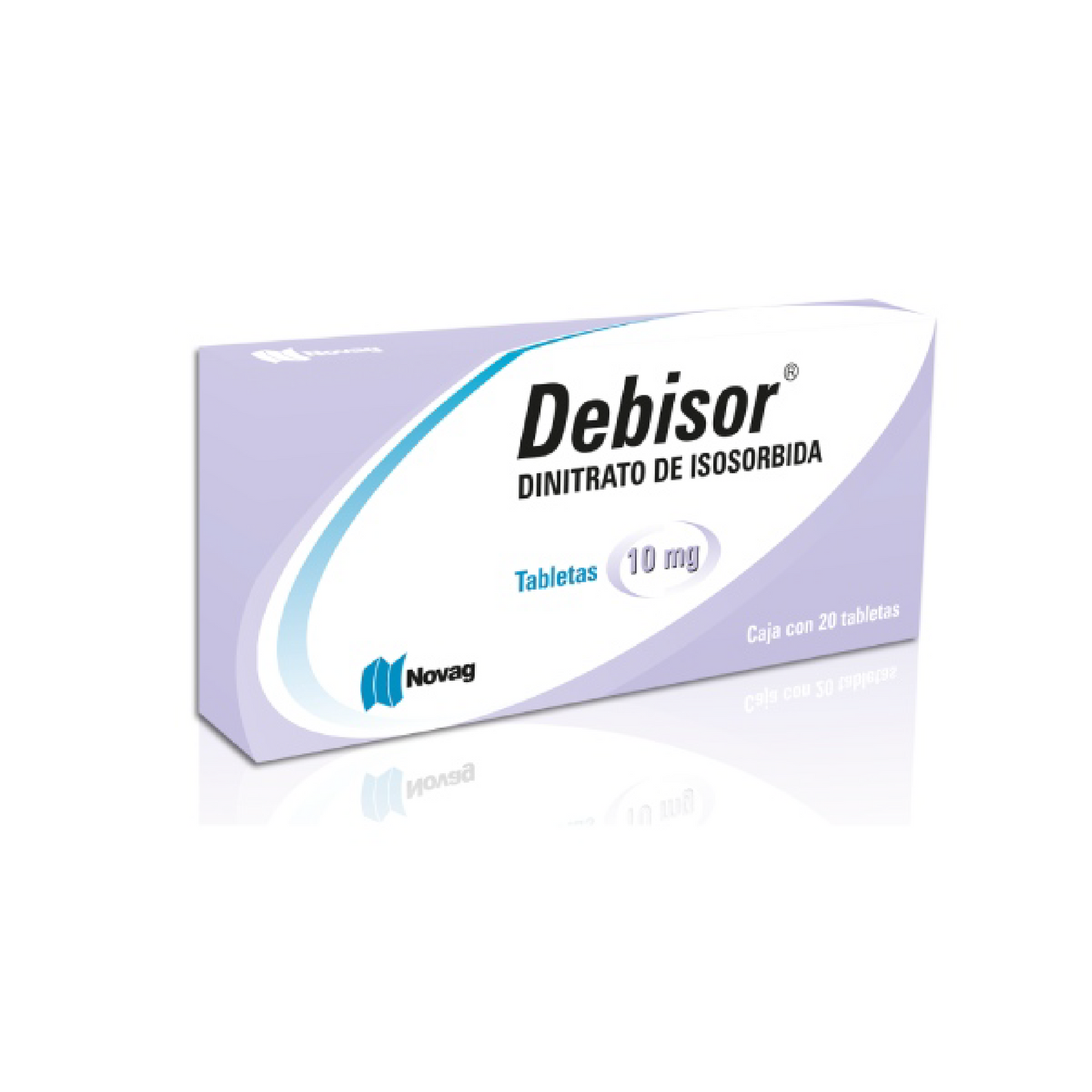 Debisor (Dinitrato de Isosorbida) 10mg