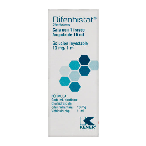 Difenhistat (Difenhidramina) 10mg/1ml