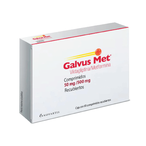 Galvus Met (Vildagliptina, Metformina)  50mg/850mg