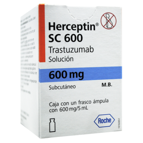 Herceptin SC 600 ampolleta C/1  5 ml ( Trastuzumab )
