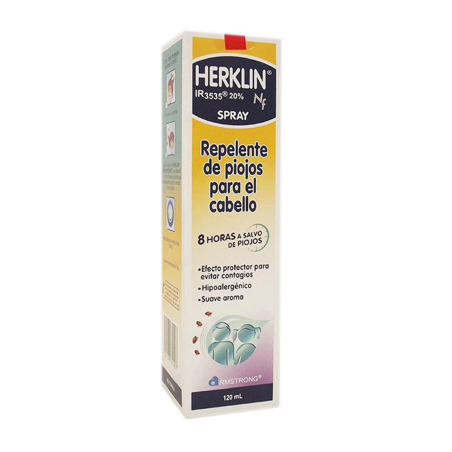 Herklin Spray (Repelente de piojos) 120 ml
