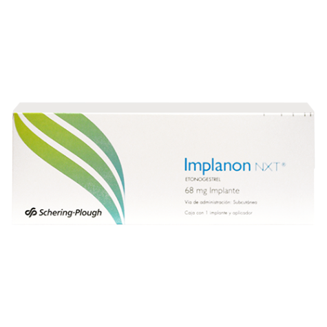 Implanon Nxt ( Etonogestrel  68 mg Caja con 1 implante )