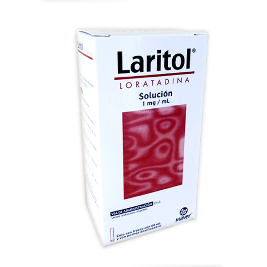 Laritol (Loratadina) Sol 1mg/ml Cja c fco 60ml