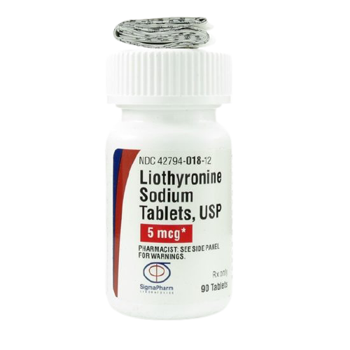 LIOTHIRONINE 25 MCG C/90 TAB