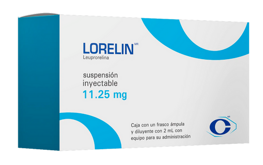 Lorelin 11.25 mg (  Leuprorelina ) Suspensión Inyectable 2 mL