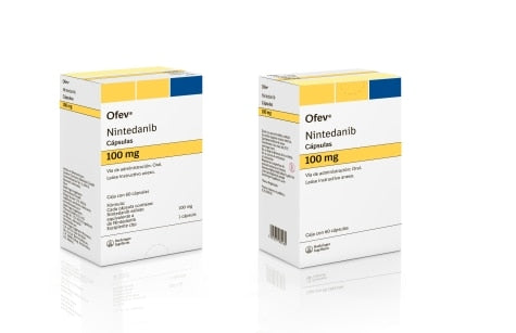 Ofev 100 mg Caja C/60 cápsulas ( Nintedanib ) – Distribuidora Sta María