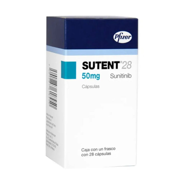 SUTENT 50 mg caja con 28 cápsula