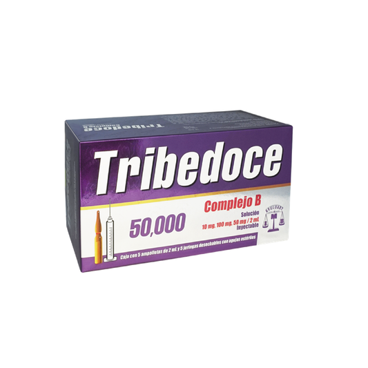 Tribedoce (Complejo B) Sol iny Cja c 5 amps 2ml y 5 jgas
