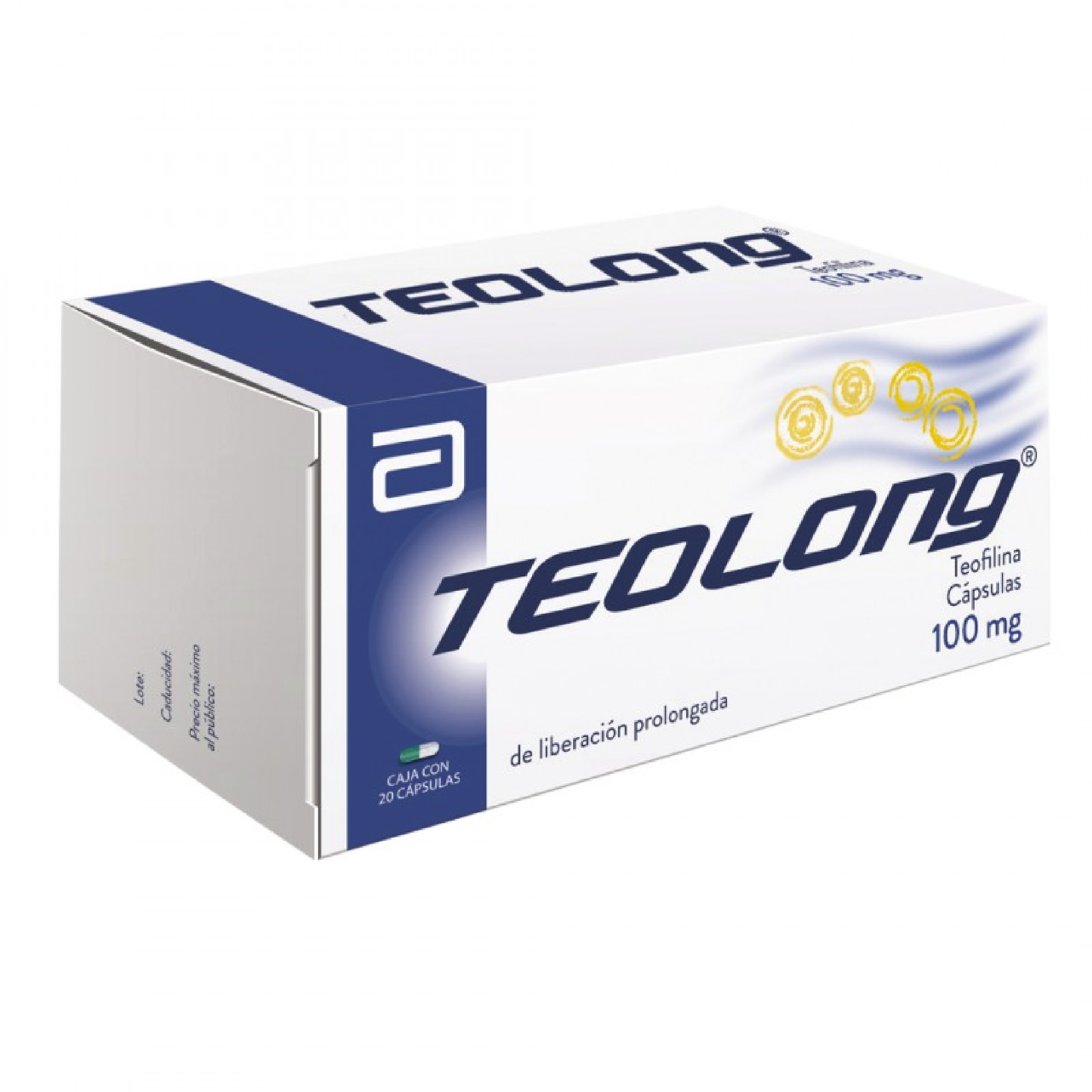 Teolong (Teofilina) Caps 100 mg Cja c 20 caps