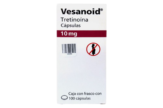 Vesanoid (Tretinoína) 10 mg