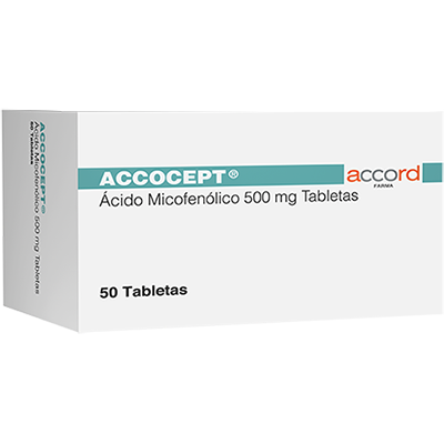 Accocept 500 mg Caja Con 50 Tabletas