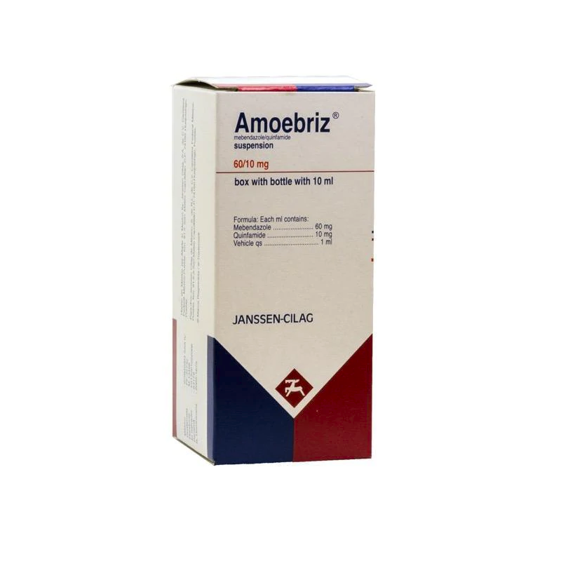 Amoebriz (Mebendazol) 60 mg/10 ml