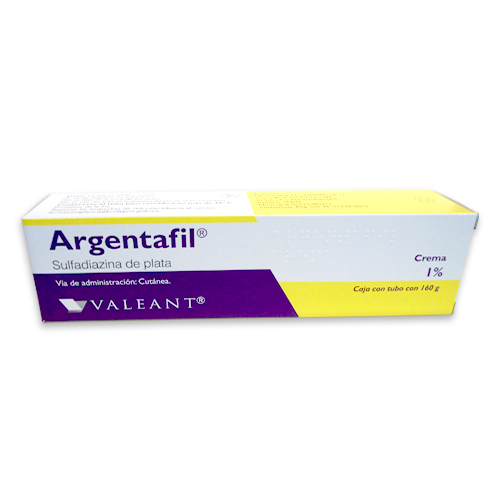 Argentafil (Sulfadiazina de plata) 1% - 160g