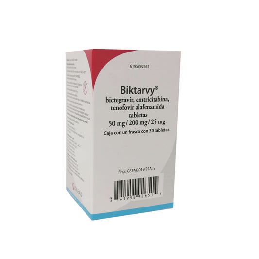 Biktarvy  50mg/200mg/25mg