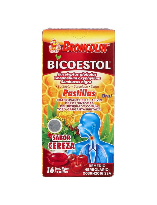 BICOESTOL CEREZA 1 PQTE C/16 PAST 40 G