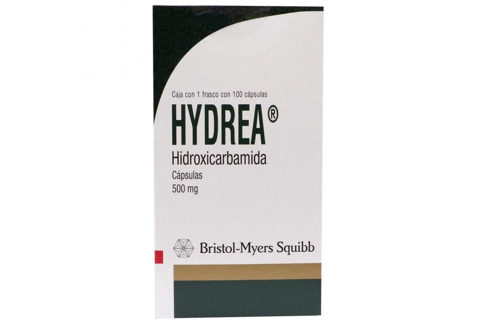 Hydrea 500 mg Caja Con 100 Cápsulas  ( Hidroxicarbamida )
