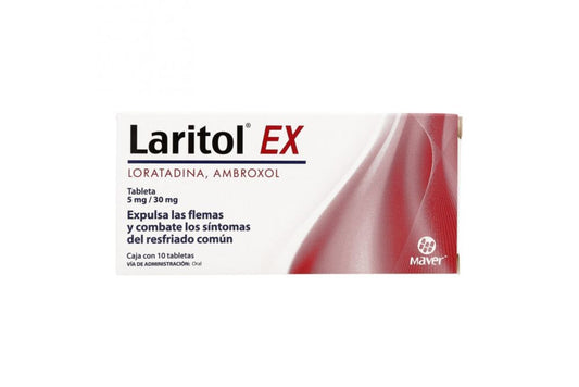 LARITOL EX 10 TAB 30/5 MG