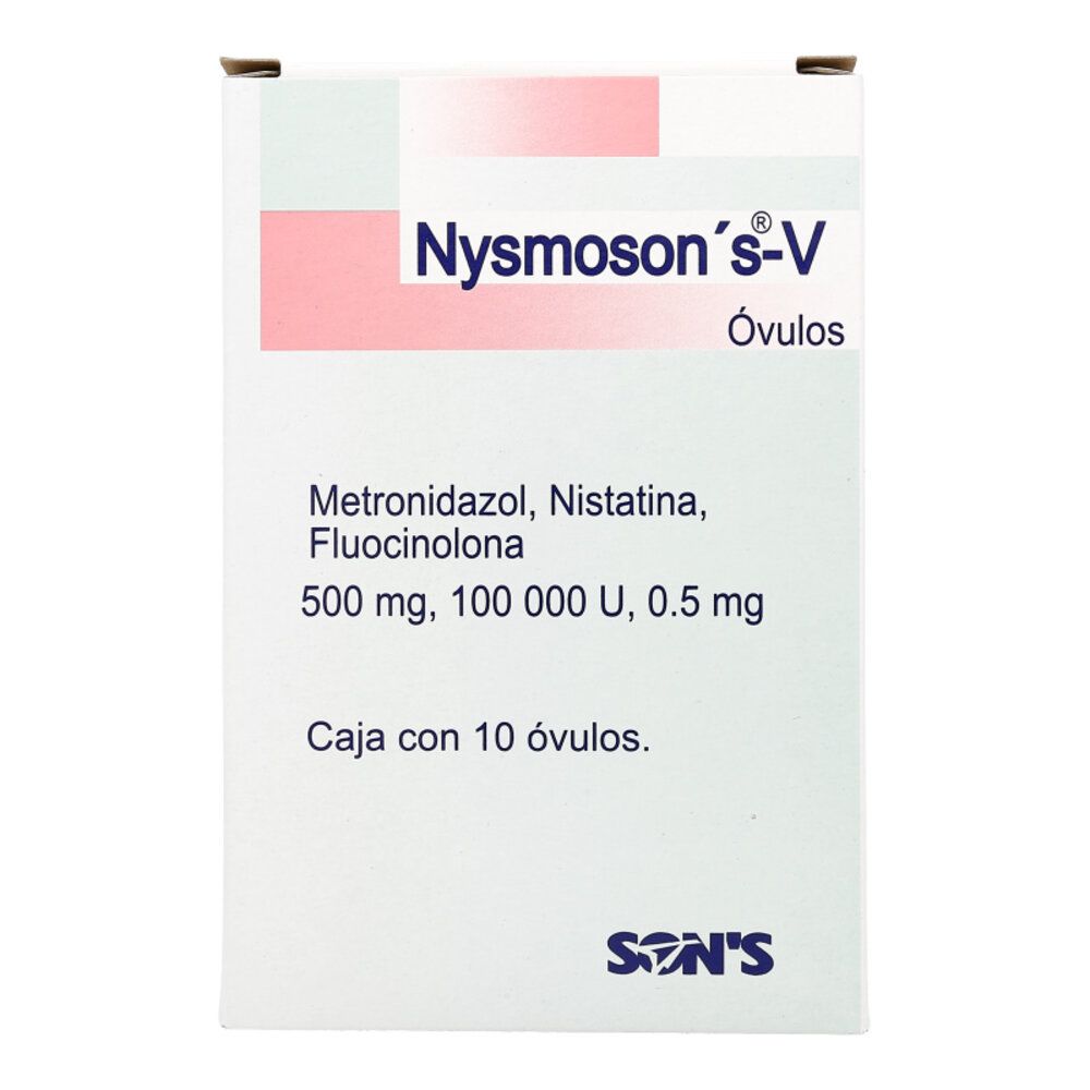 NYSMOSONS-V 10 OVS 500/0.5MG/100000 UI