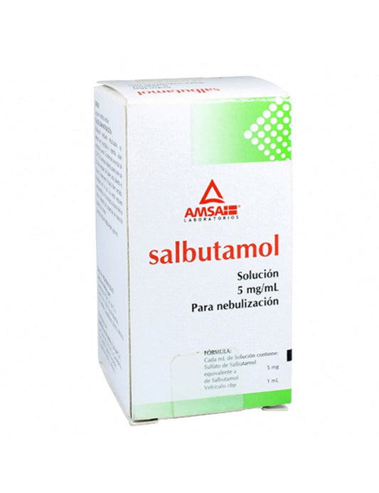 SALBUTAMOL 1 SOL /NEBULIZADOR 5MG/10M