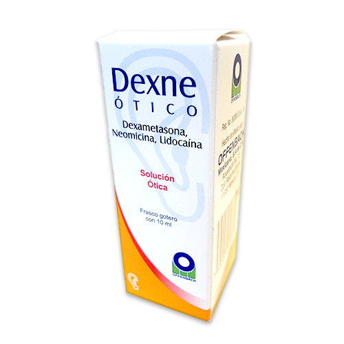 Dexne Óptico (Dexametasona, Neomicina, Lidocaína) Sol Ótica Fco c 10ml