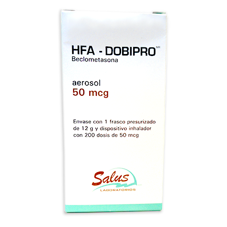 HFA - Dobipro (Beclometasona) Aer 50 mcg 1 fco