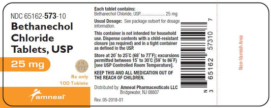 Betanecol 25 MG (C/100 Tab)