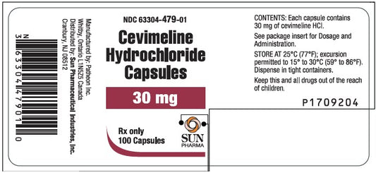 CEVIMELINE 30 mg (100 cap)