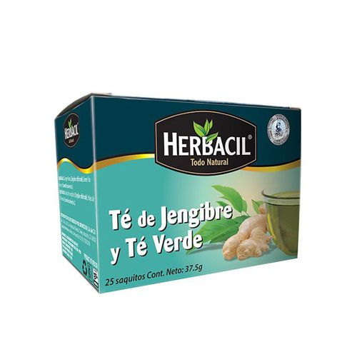 HERBACIL TE JENGIBRE TE VERDE 25 SOB 1 G