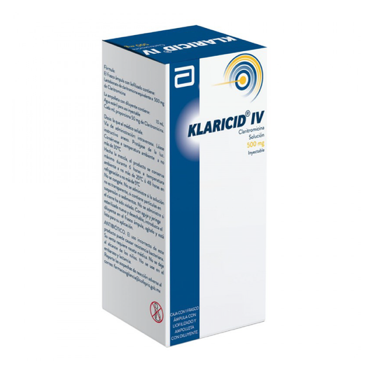 Klaricid IV (Claritromicina) 500mg