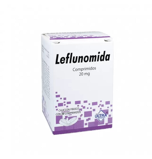 LEFLUNOMIDA 30 COMP 20 MG