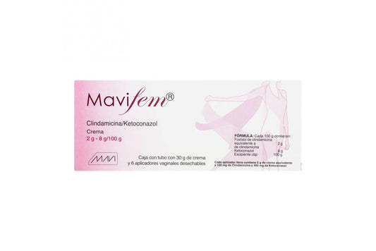 MAVIFEM (VAG)  1 CMA/ 6 APLI 2/8 G 30 G