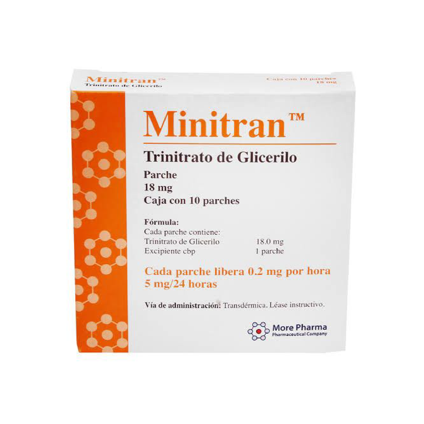 Minitran Parche 18 mg
