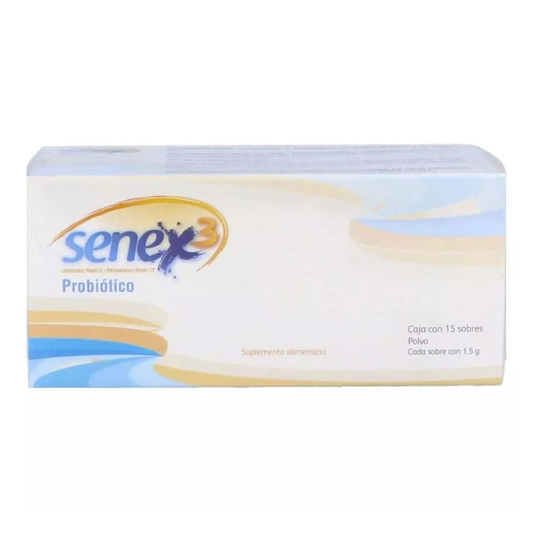 Senex 3 (Fermentos Lácticos) 15 Sobs 1.5gr
