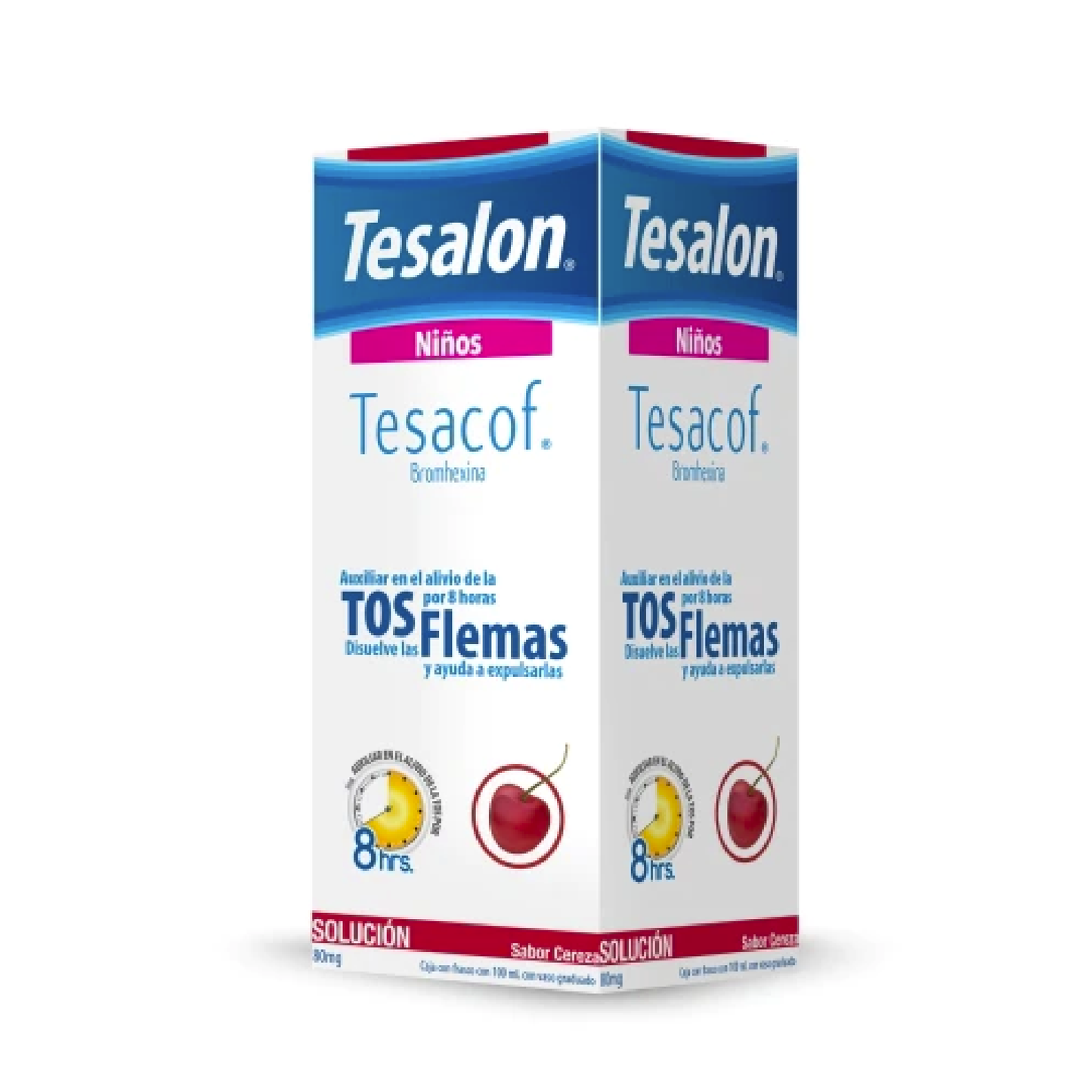 Tesalon Niños (Bromhexina) Sol 80 mg Cja c fco 100ml