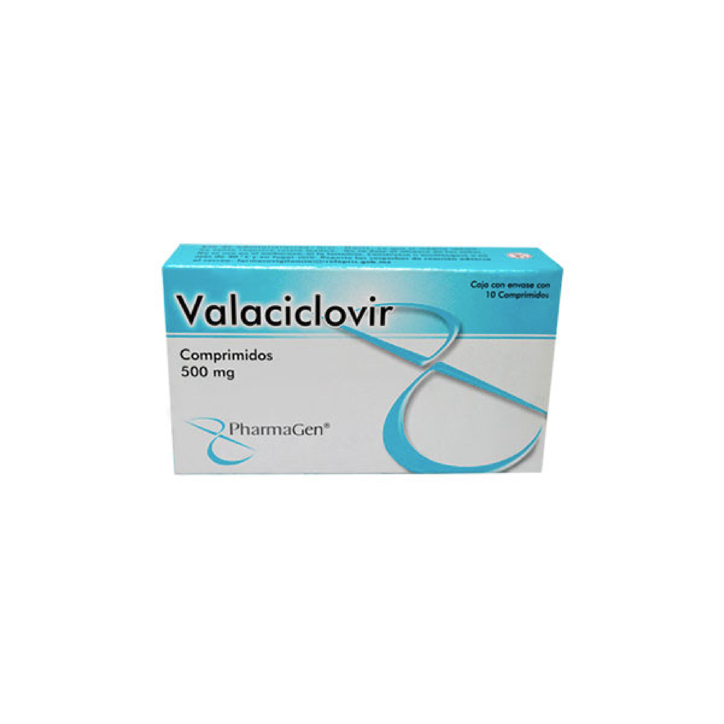 Valaciclovir Comp 500mg Cja c/10 comps