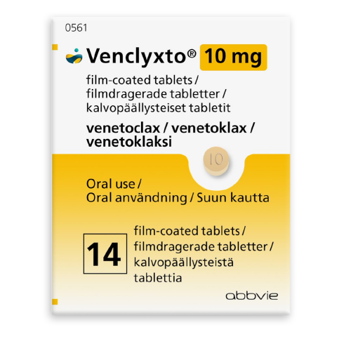 Venclyxto (Venetoclax) Tabs 10mg Cja c 14 tabs