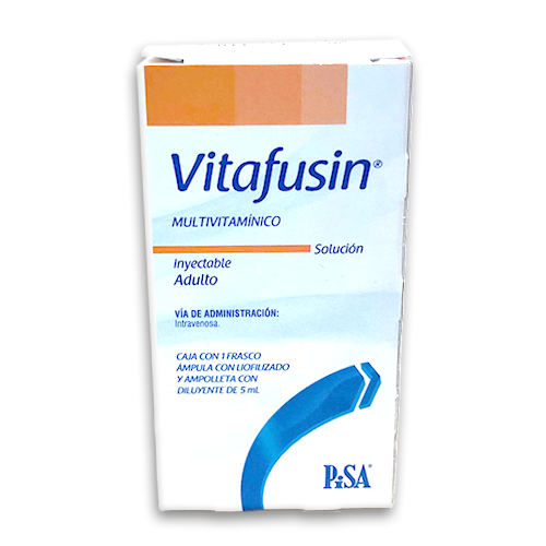 Vitafusin (Multivitamínico) Sol iny Cja c/1 fco amp 5ml